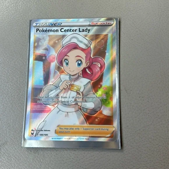Pokemon | Toys | Pokemon Center Lady Pokemon Card | Poshmark